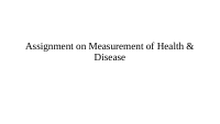 Assignment on Measurement of Health & Disease (2).pptx